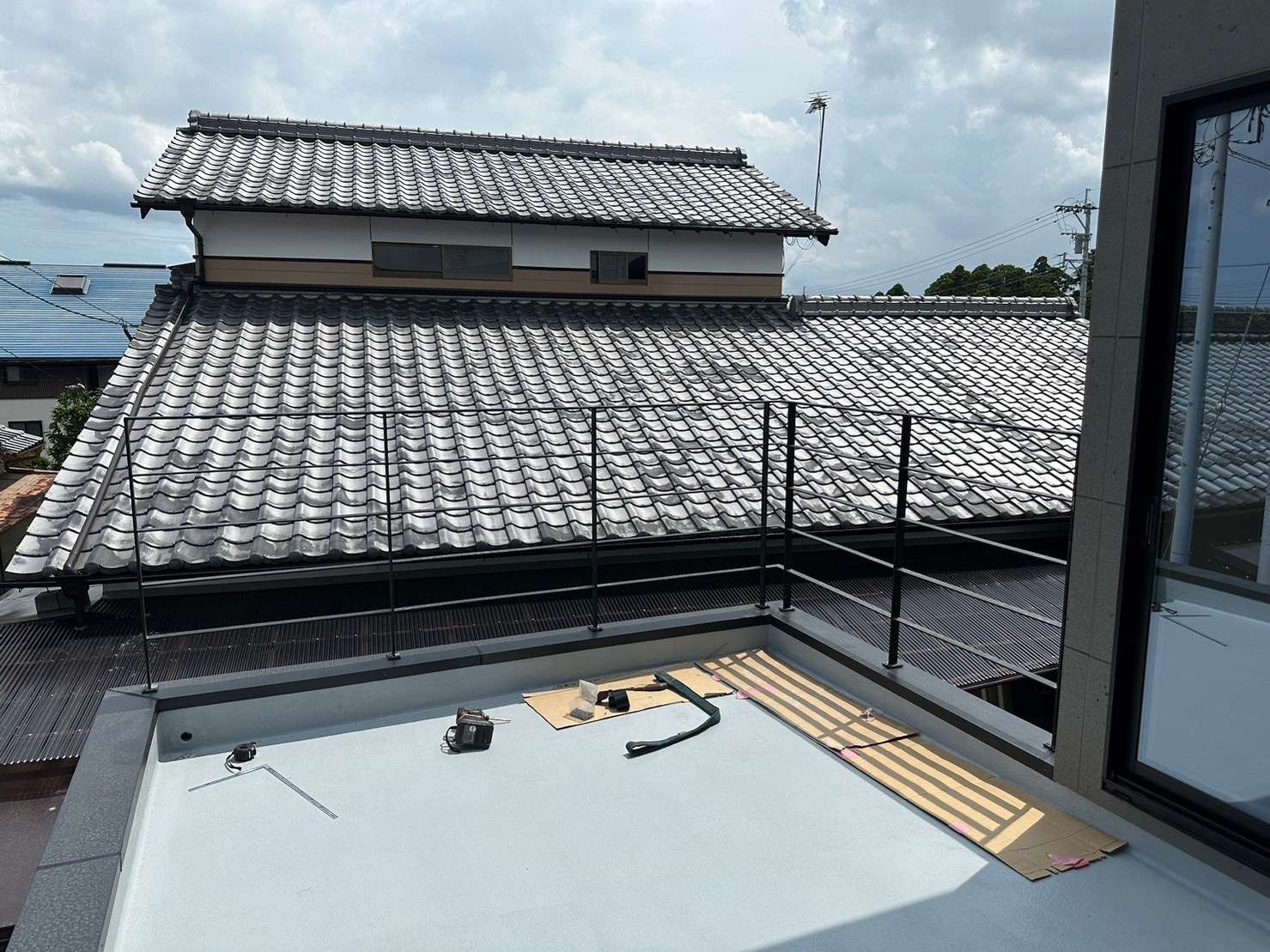 【ベランダの手すり工事開始しました👷‍♀️】宮崎市で新築・リノベーション| mikiデザインハウス