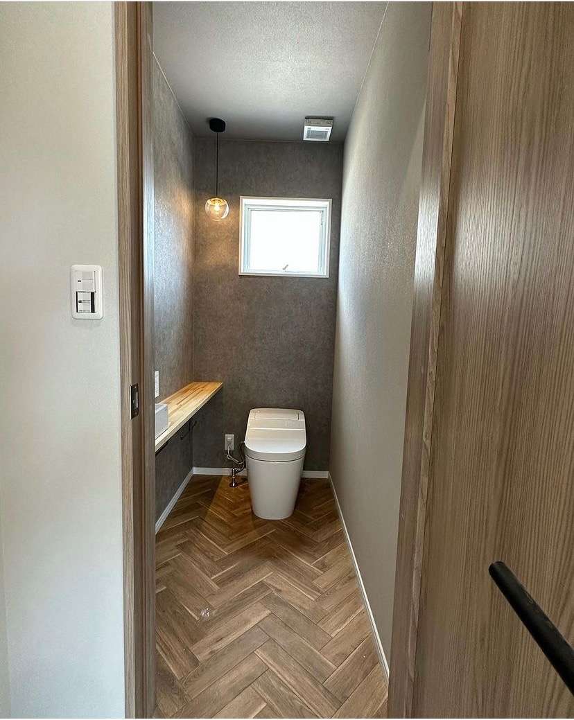 【ナチュラルな可愛いトイレをご紹介！】宮崎市で新築・リノベーション| mikiデザインハウス