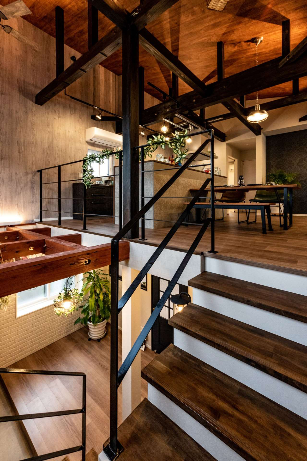 【ダイナミックでかっこいい梁のある家】宮崎市で新築・リノベーション| mikiデザインハウス