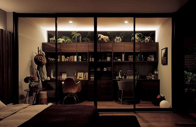 【シンプルでシャープな空間を演出するこだわりのガラス戸】宮崎市で新築・リノベーション | mikiデザインハウス